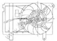 Диффузор радиатора в сборе CHEVROLET AVEO 05-07 4D